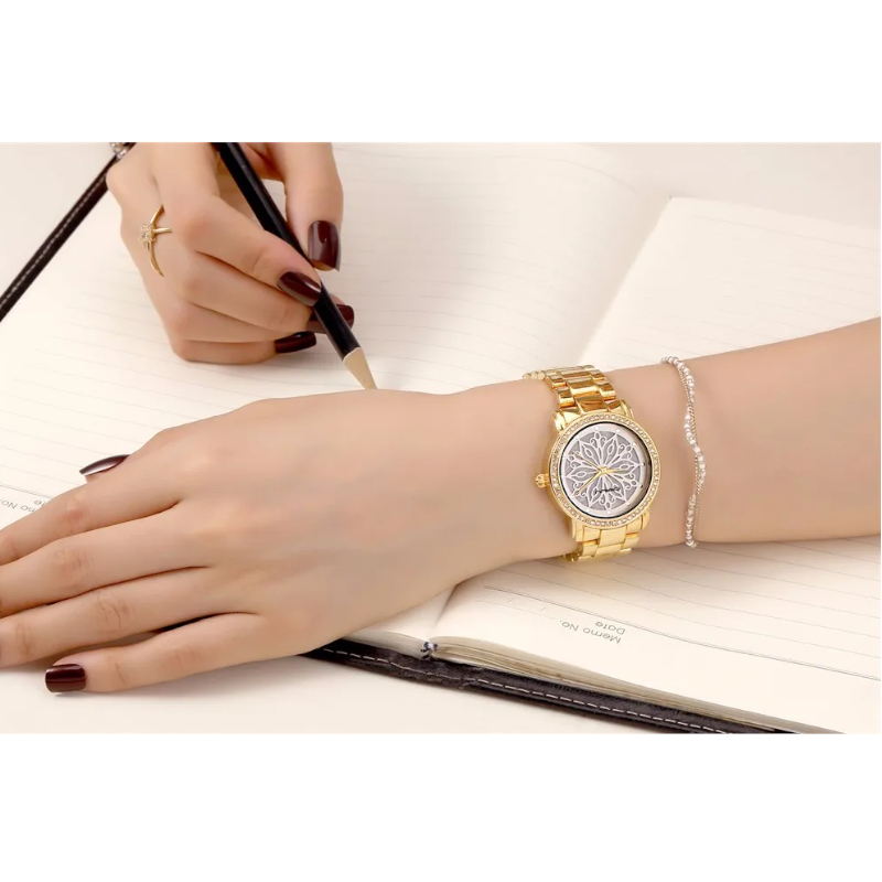 Veile Studios Women Bracelet Watch Quartz Ladies Casual Sport Wristwatch Blue
