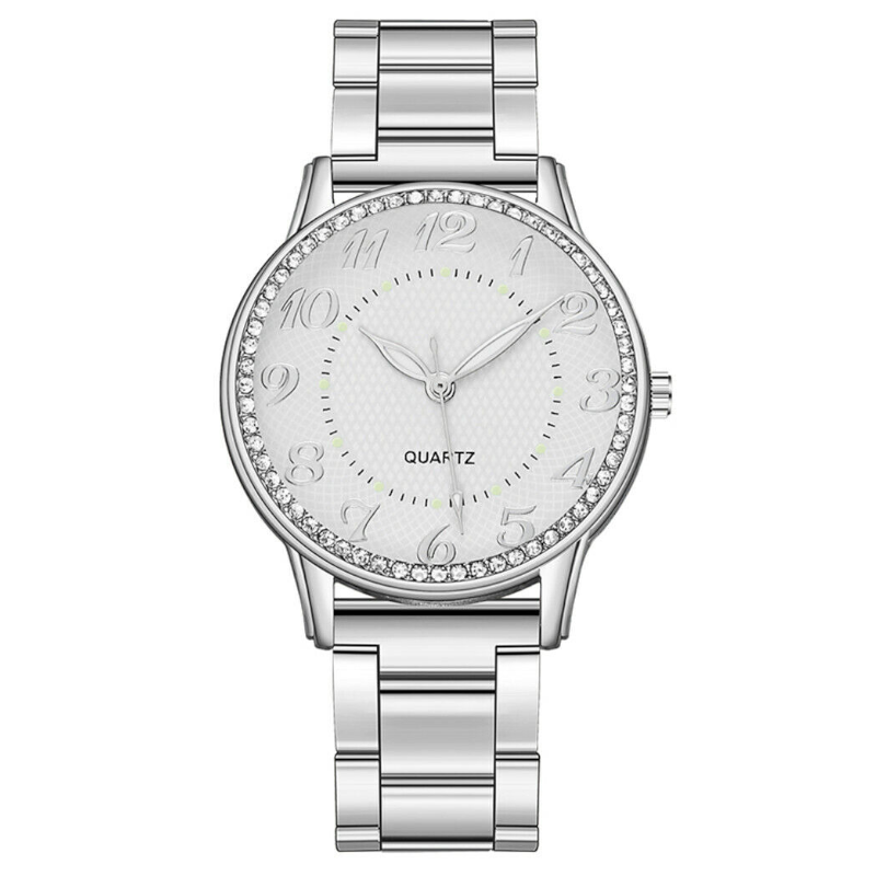 Veile Studios Women Luxury Business Stainless Steel Quartz Watch