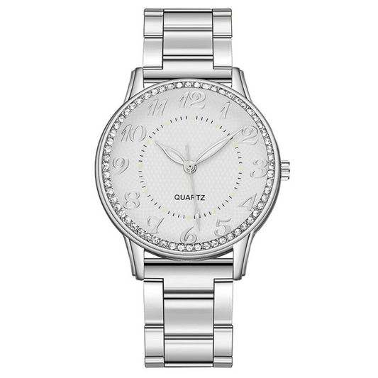 Veile Studios Women Luxury Business Stainless Steel Quartz Watch