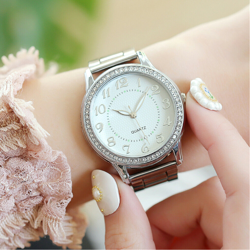 Veile Studios Women Luxury Business Stainless Steel Quartz Watch