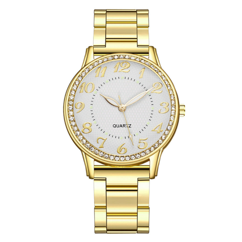 Veile Studios Women Luxury Business Stainless Steel Quartz Watch