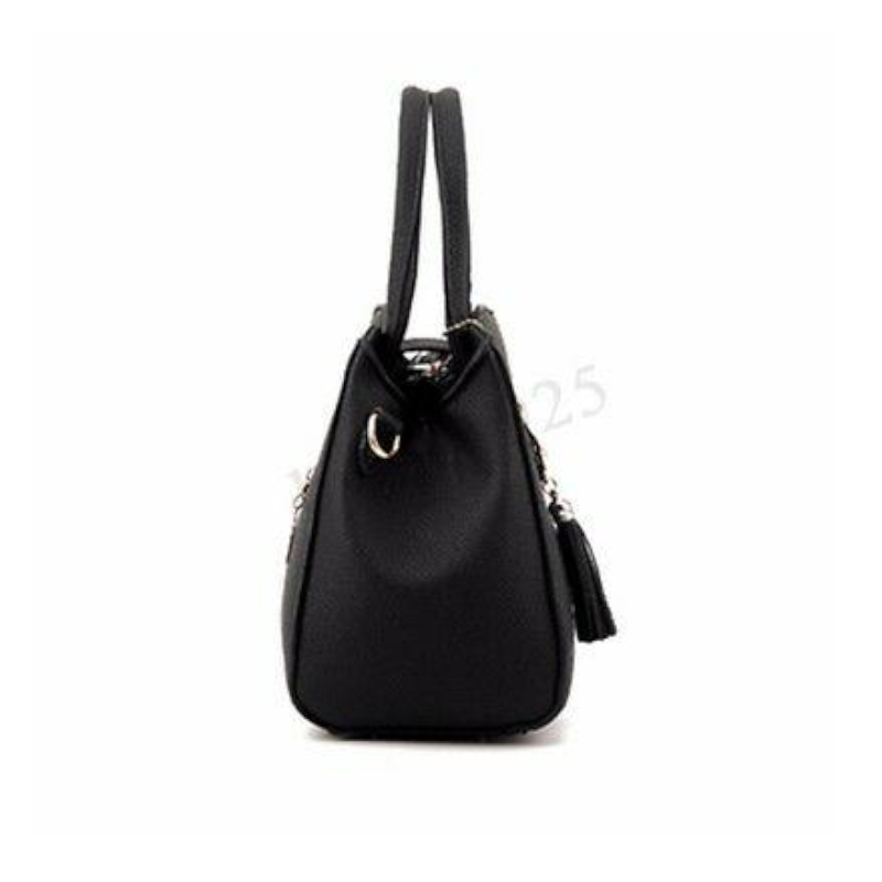 Women Tassel Pu Leather Handbag Messenger Satchel Shoulder Crossbody Bag
