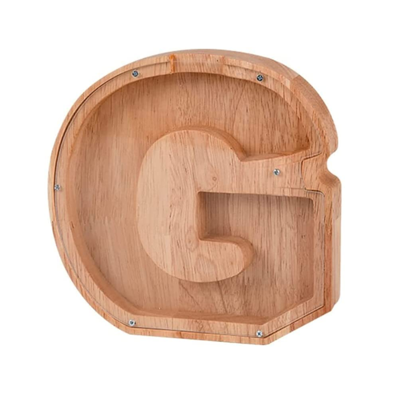 Alphabet Piggy Bank Letter Shaped Money