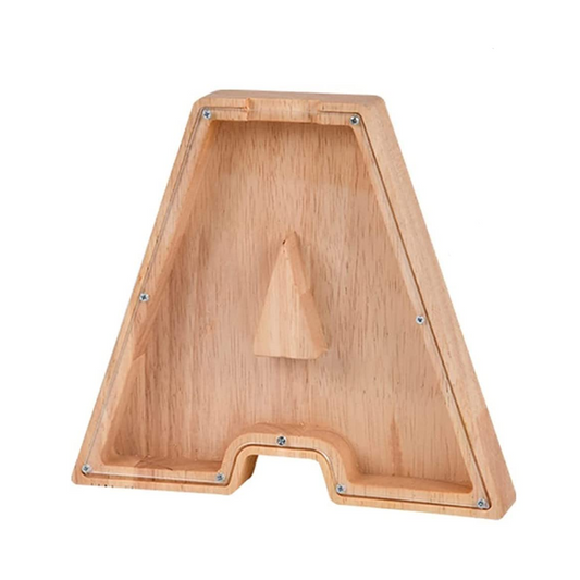 Alphabet Piggy Bank Letter Shaped Money