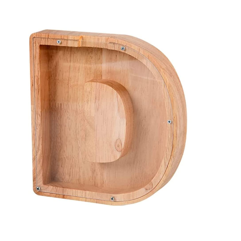 Alphabet Piggy Bank Letter Shaped Money