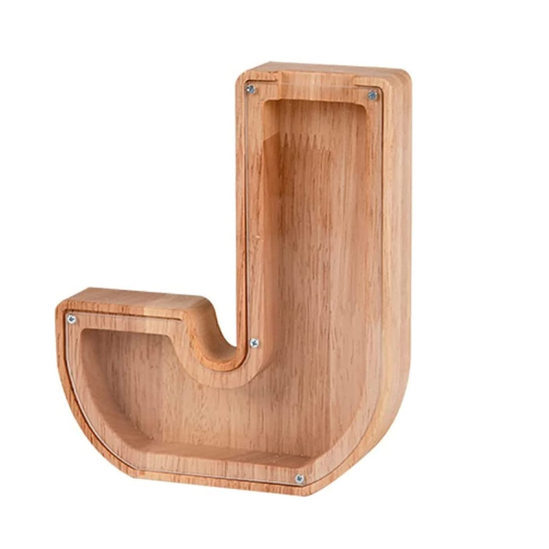 Alphabet Piggy Bank Letter Shaped Money