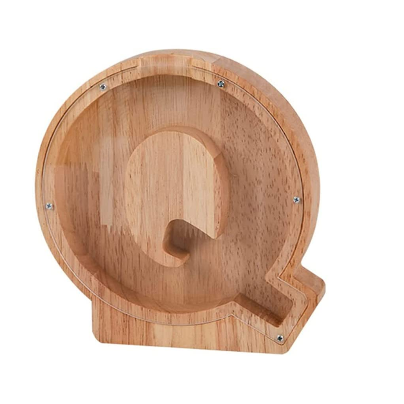 Alphabet Piggy Bank Letter Shaped Money