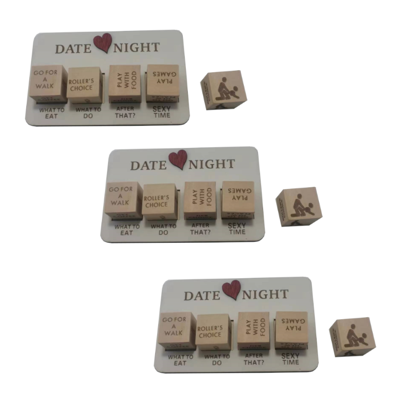 Date Night Dice Modern Minimalist