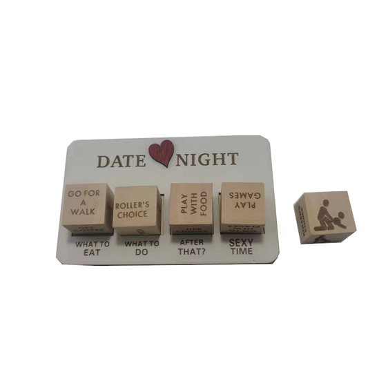 Date Night Dice Modern Minimalist