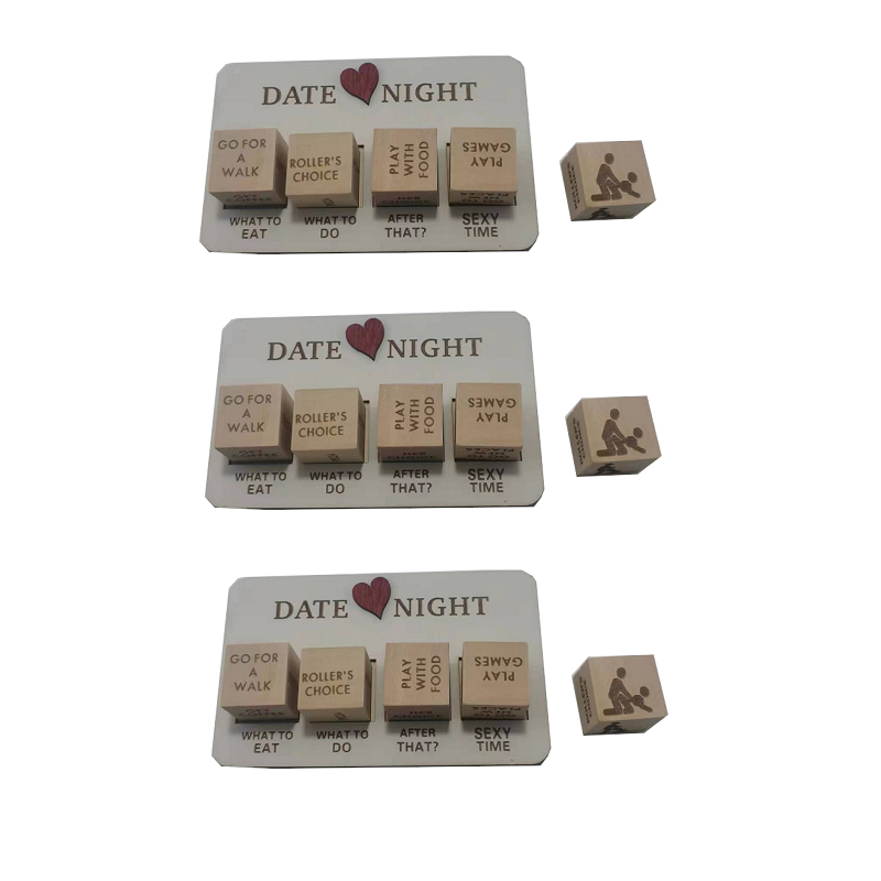 Date Night Dice Modern Minimalist