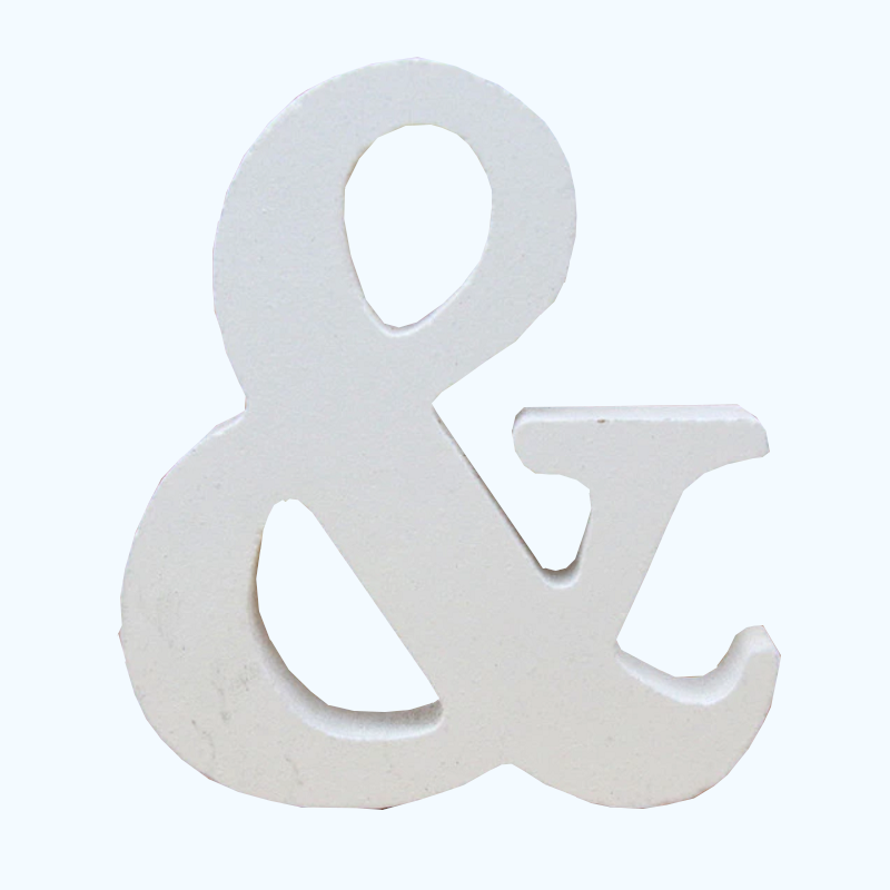White Letters Alphabet Wedding Birthday Party Home Decoration 11Cm
