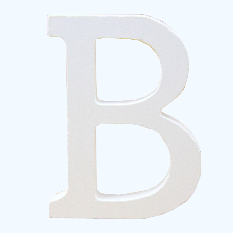 White Letters Alphabet Wedding Birthday Party Home Decoration 11Cm