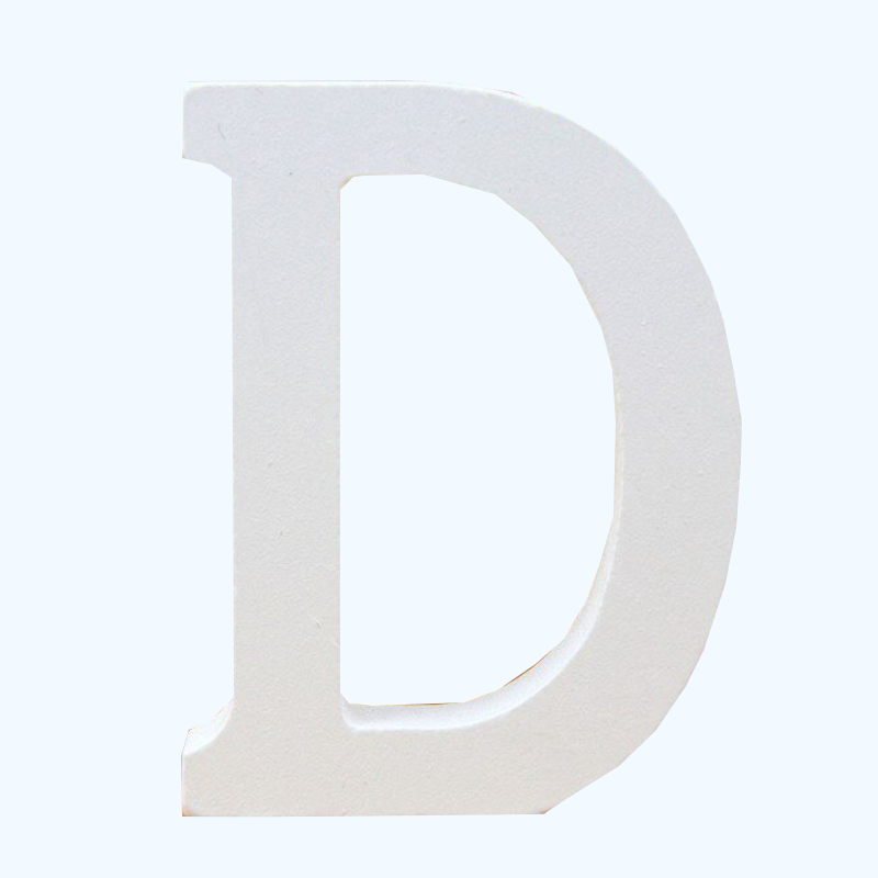 White Letters Alphabet Wedding Birthday Party Home Decoration 11Cm