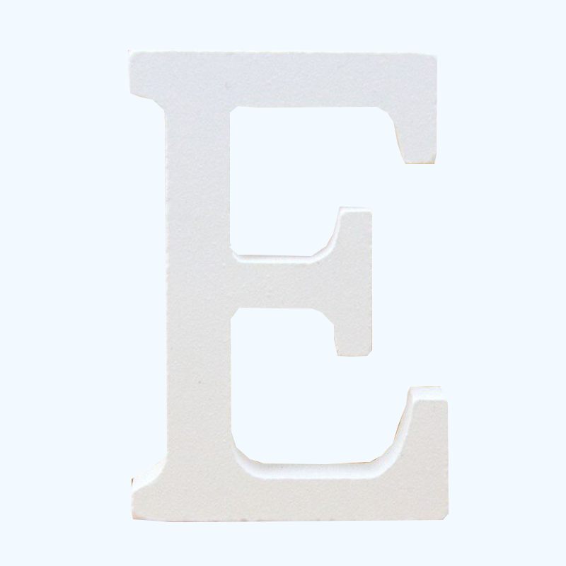 White Letters Alphabet Wedding Birthday Party Home Decoration 11Cm