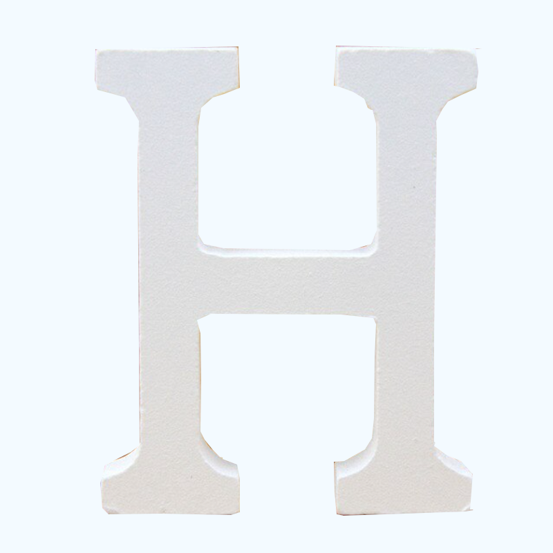 White Letters Alphabet Wedding Birthday Party Home Decoration 11Cm