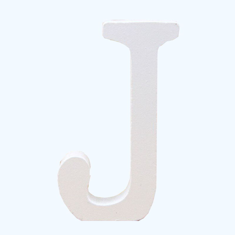 White Letters Alphabet Wedding Birthday Party Home Decoration 11Cm