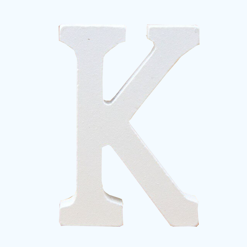 White Letters Alphabet Wedding Birthday Party Home Decoration 11Cm