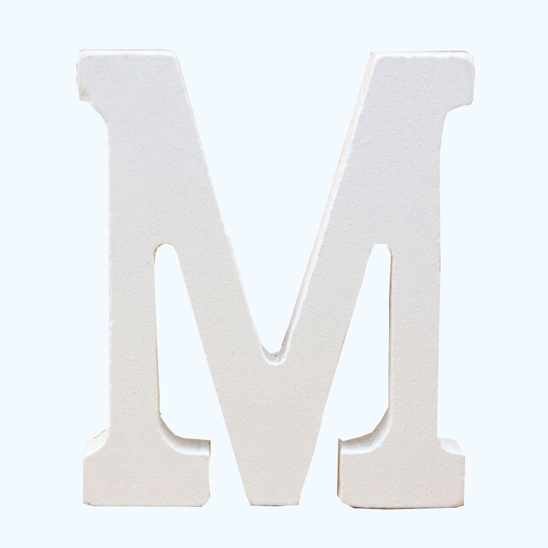 White Letters Alphabet Wedding Birthday Party Home Decoration 11Cm