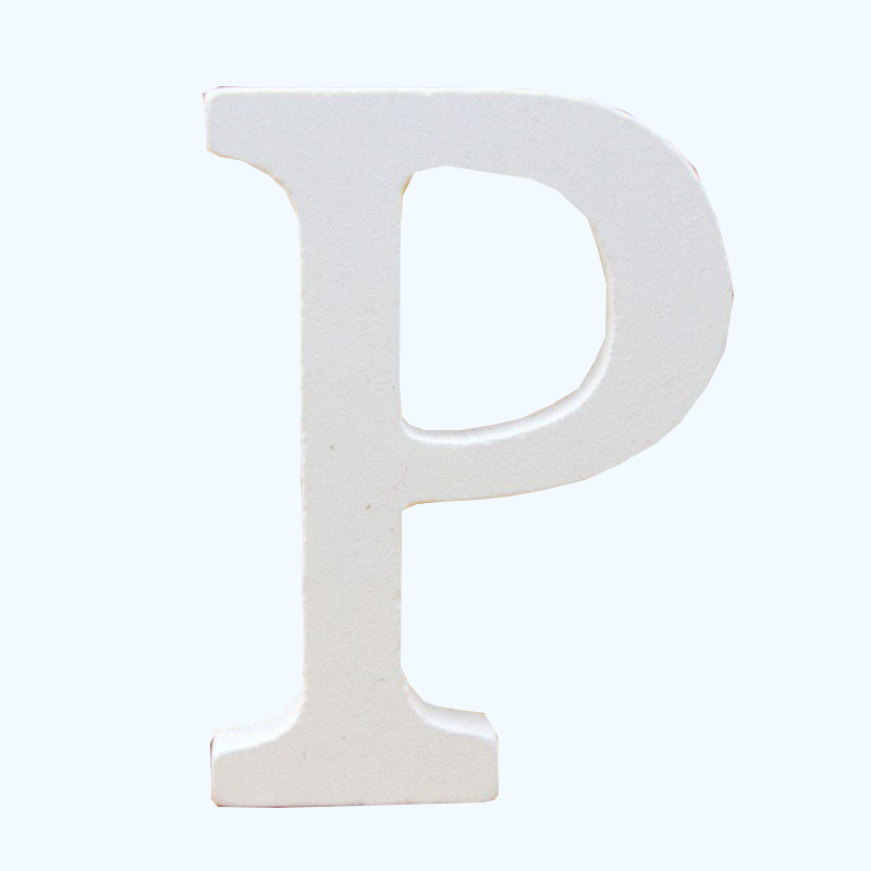 White Letters Alphabet Wedding Birthday Party Home Decoration 11Cm
