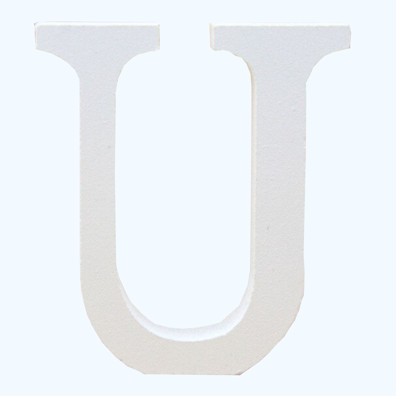 White Letters Alphabet Wedding Birthday Party Home Decoration 11Cm
