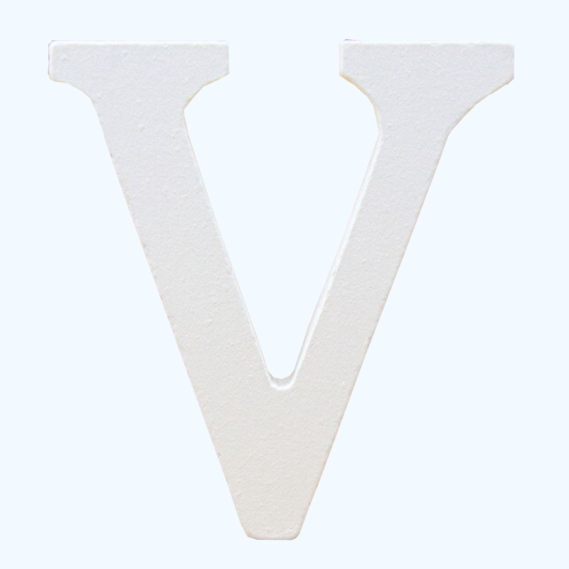 White Letters Alphabet Wedding Birthday Party Home Decoration 11Cm
