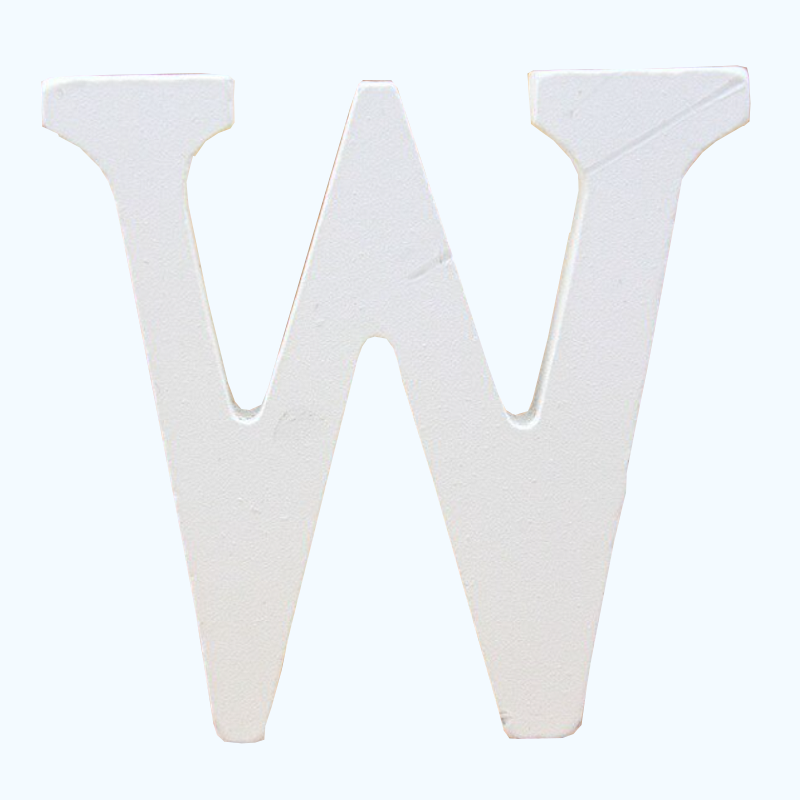 White Letters Alphabet Wedding Birthday Party Home Decoration 11Cm