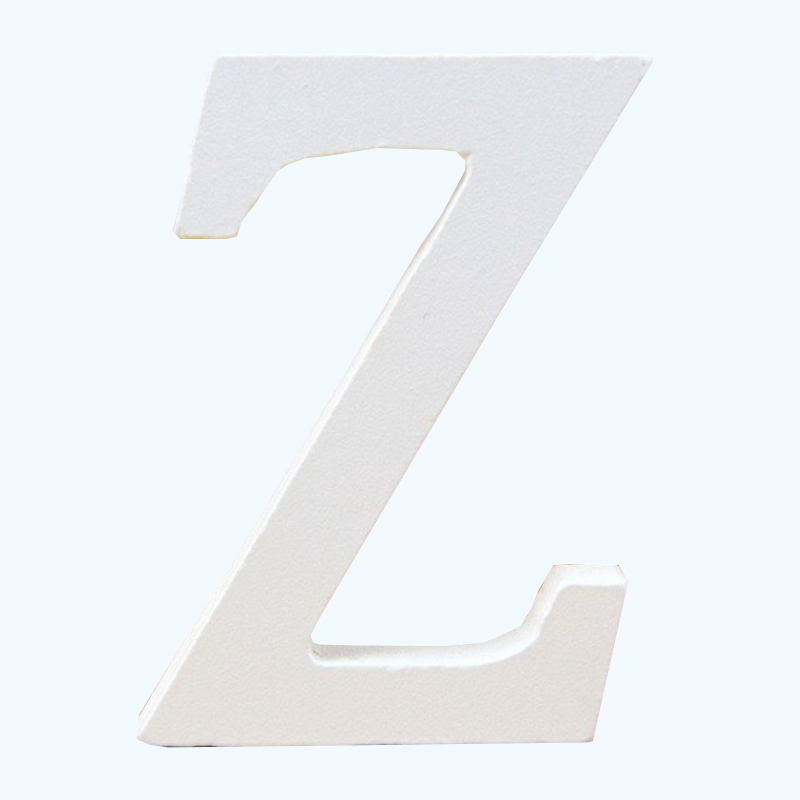 White Letters Alphabet Wedding Birthday Party Home Decoration 11Cm