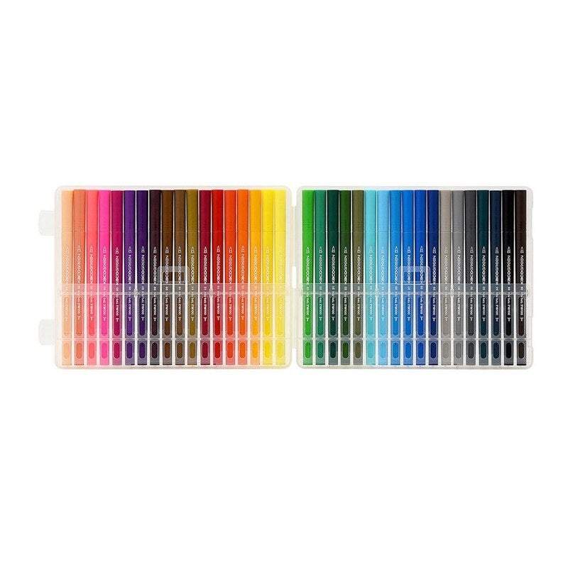 36 Colours Watercolour Pens Double Tip Painting Graffiti Art Markers Drawing Set