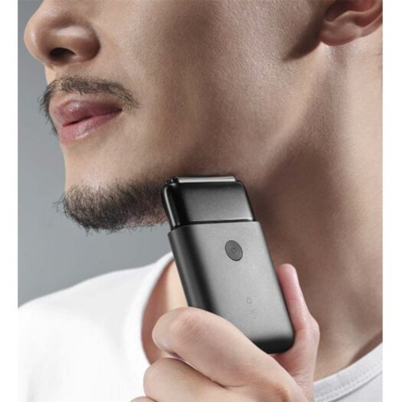 Xiaomi Mijia Portable Electric Shaver Reciprocating Double Cutter Head Dry Wet Razor Beard Trimmer Black