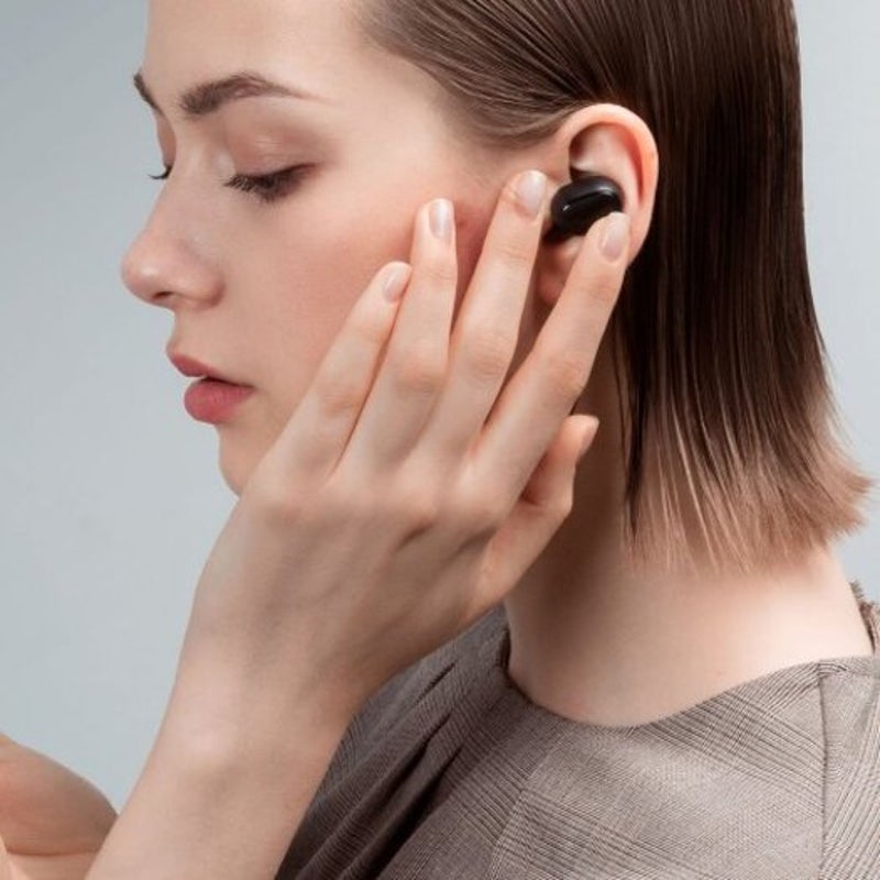 Xiaomi Redmi Airdots Wireless Earphone Voice Control Bluetooth 5.0 Noise Reduction Tap Black Brazil