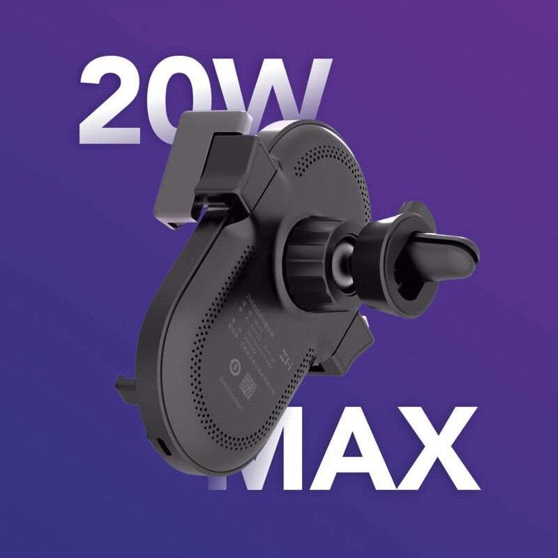 Car Chargers Xiaomi Wireless With Phone Holder 20W Fast Charging For Mobile Huawei Iphone