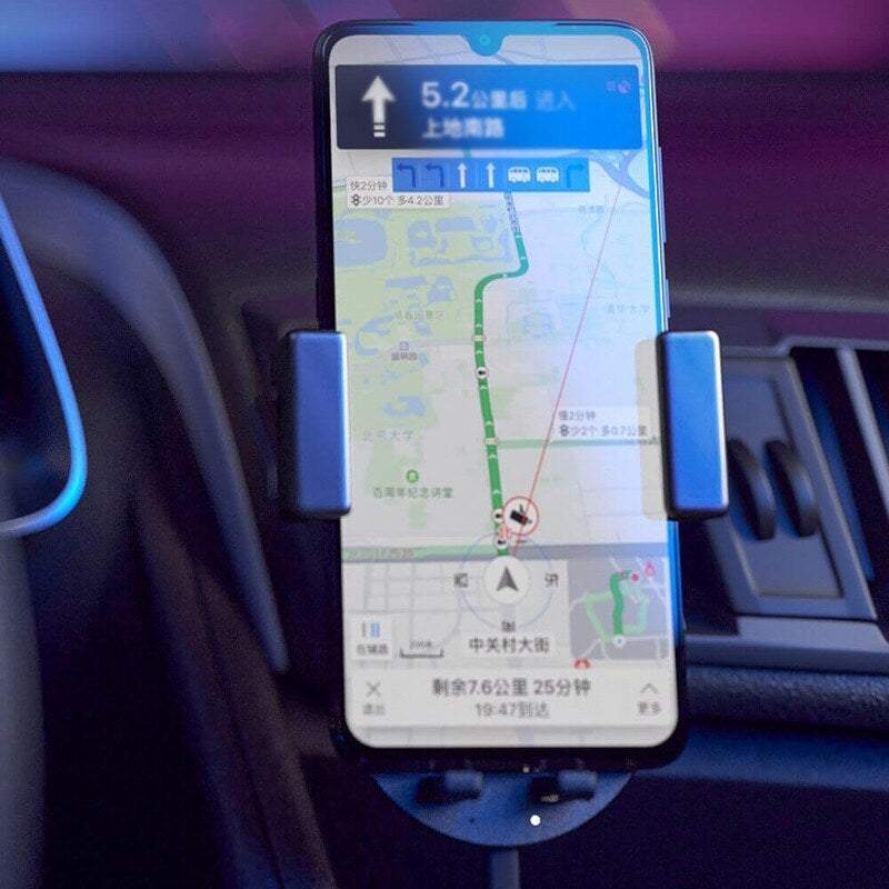 Car Chargers Xiaomi Wireless With Phone Holder 20W Fast Charging For Mobile Huawei Iphone