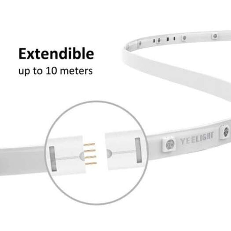 Xiaomi Led Light Strip Plus 2M Basic Extendible Up To 10M Work With Amazon Alexa Google 1M Extension