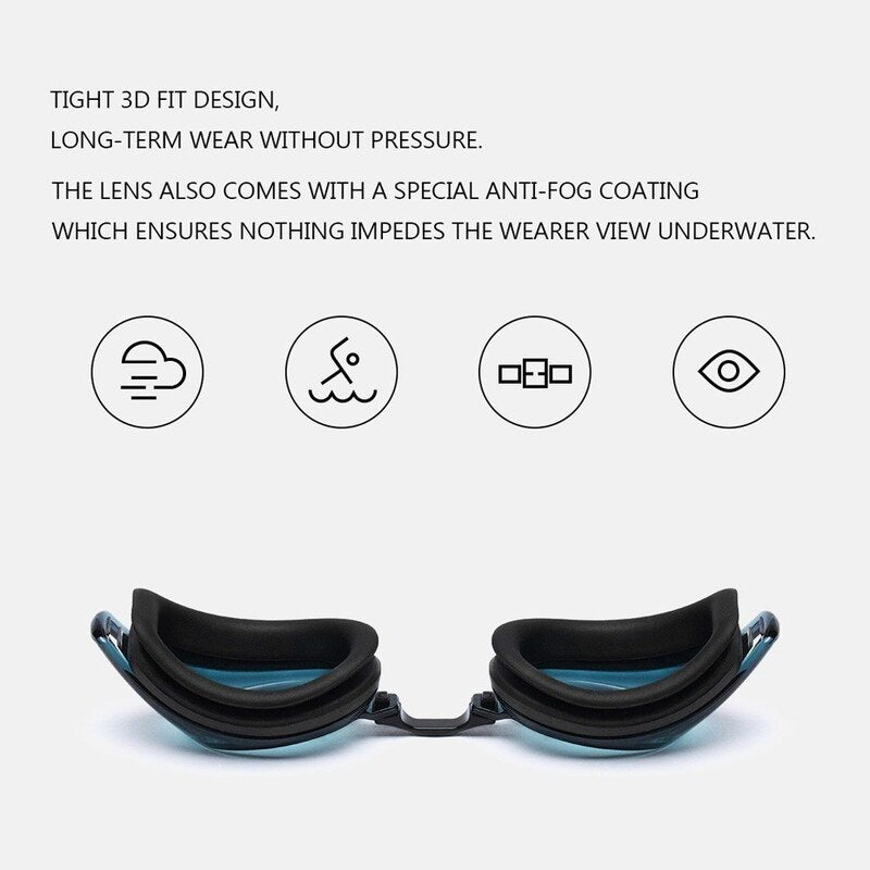Xiaomi Youpin Ts Swimming Goggles Glasses Audit Anti-Fog Coating Lens Widder Angle