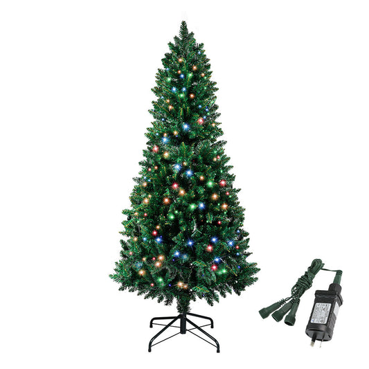 Santaco Prelit Slim Pencil Christmas Tree 1.5M
