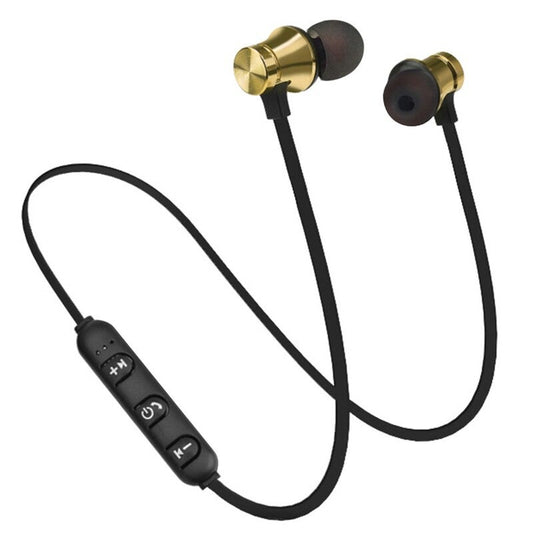 Xt 11 Wireless Bt 4.1 Sport Headphone With Mic Golden