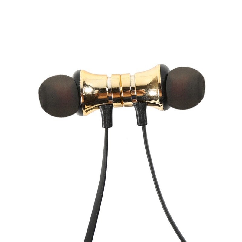 Xt 11 Wireless Bt 4.1 Sport Headphone With Mic Golden