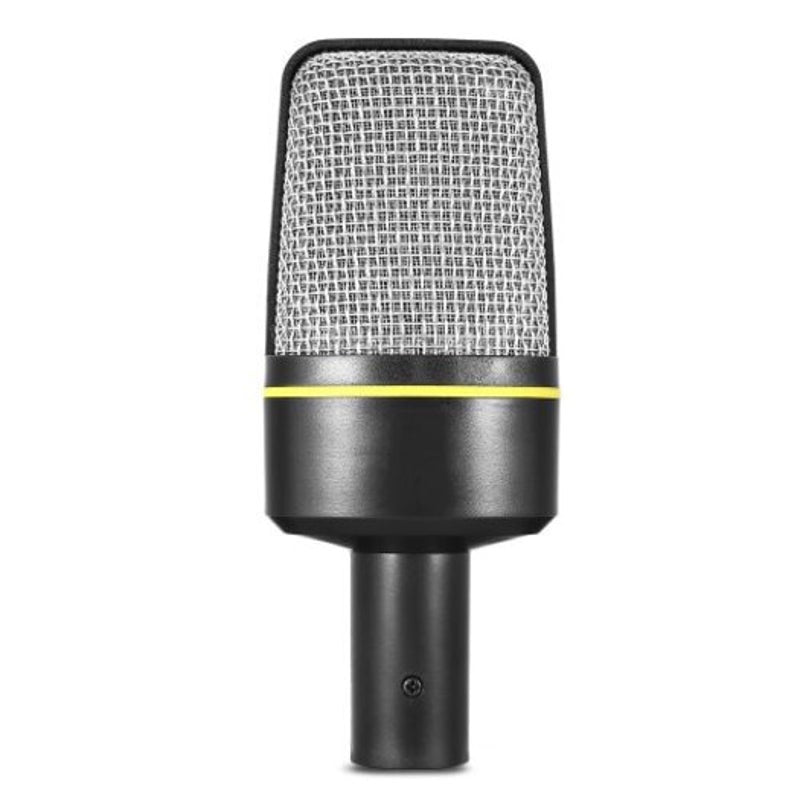 Desktop Microphone Dynamic Condenser Sound Black