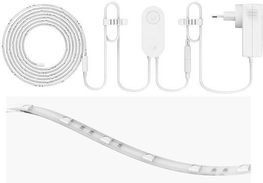 Xiaomi Led Light Strip Plus 2M Basic Extendible Up To 10M Work With Amazon Alexa Google 1M Extension