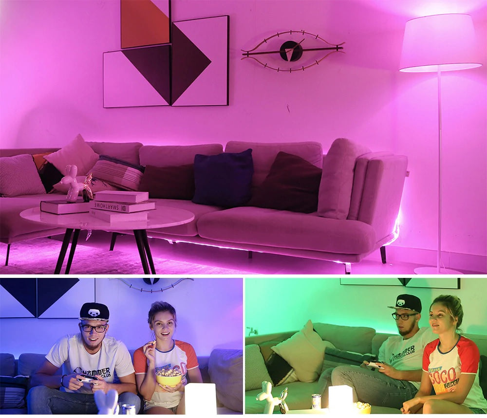 Xiaomi Led Light Strip Plus 2M Basic Extendible Up To 10M Work With Amazon Alexa Google 1M Extension