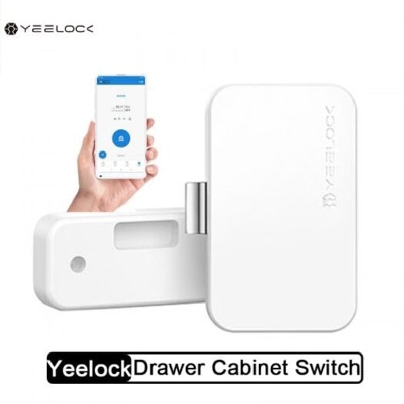 Smart Drawer Cabinet Lock Bluetooth App Unlock Anti Theft Child Safety