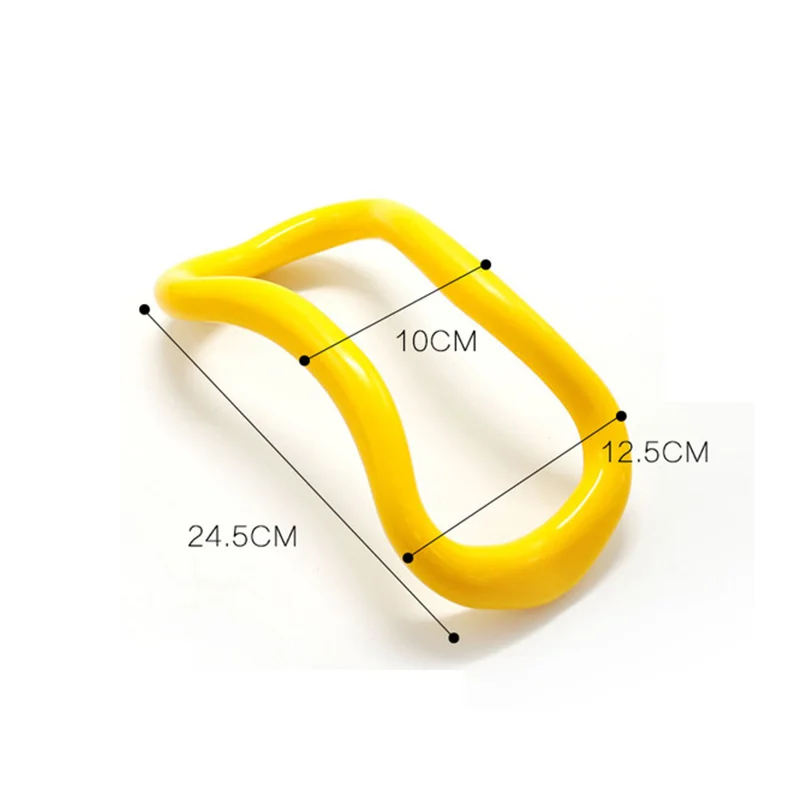 Yoga Circle Pilates Stretch Ring Body Workout Exercise Resistance Support Tool