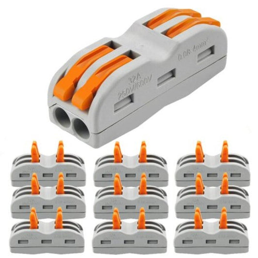 2 / 3 Way Wire And Cable Electrical Connection Terminal Household Connector 10Pcs Multi