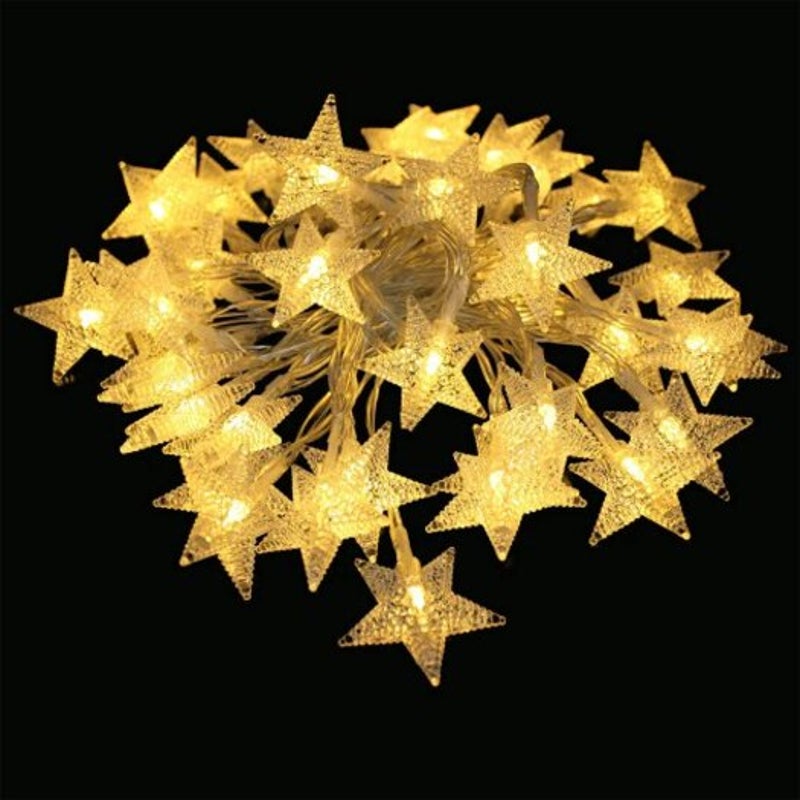 Star Lamp String Usb 5Vmulticolor Led Indoor Fairy Lights For Christmas Day Party Decoration Warm White 2 Metre 20 Leds