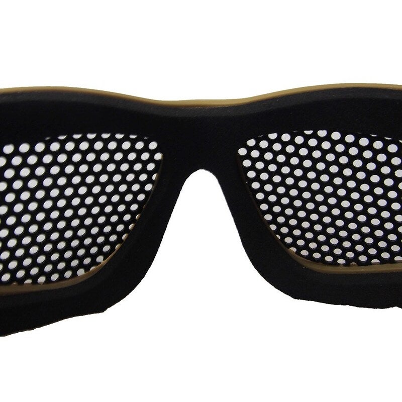 Outdoor Eye Protective Airsoft Safety Tactical Goggles Anti Fog With Metal Mesh