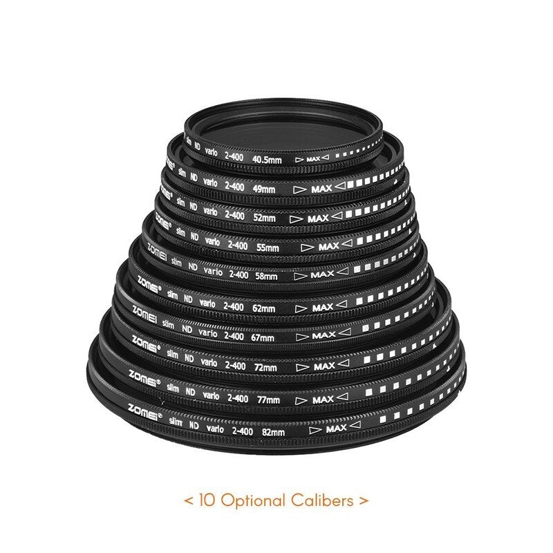 62Mm Ultra Slim Variable Fader Nd2 400 Neutral Density Filter Nd4 Nd8 Nd16 Nd32 To Nd400 For Sigma Tamron Sony Alpha A57