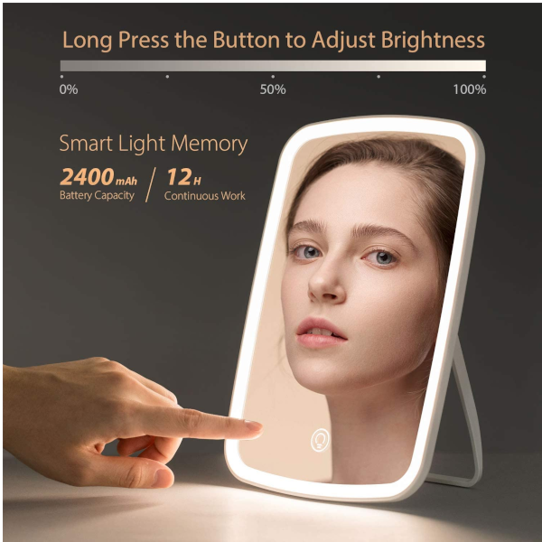 Angle Led Makeup Mirror Natural White