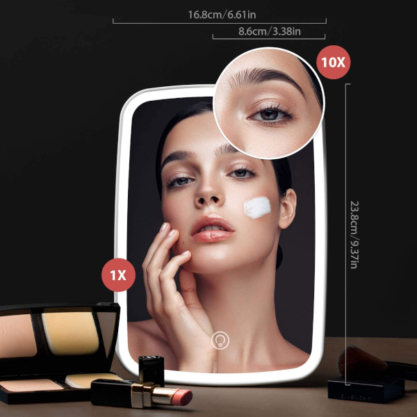 Angle Led Makeup Mirror Natural White